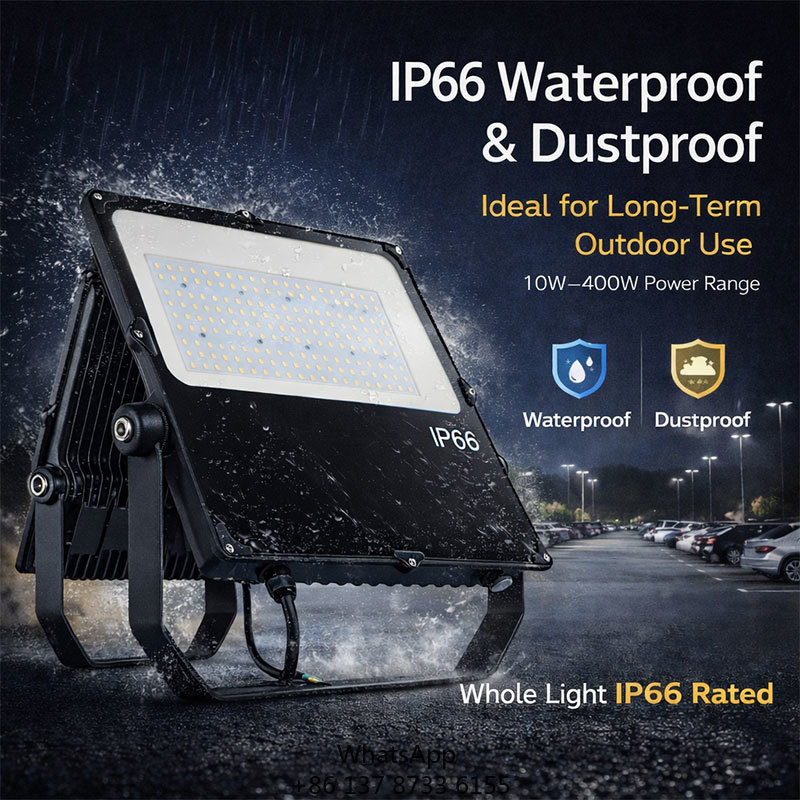Outdoor Lighting Warehouse - Reflektor LED IP66 Wodoodporny, Cienki, Wykonany