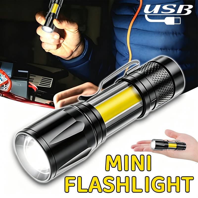 Led Flood Light - Mini Latarka LED COB, Przenośna Latarka