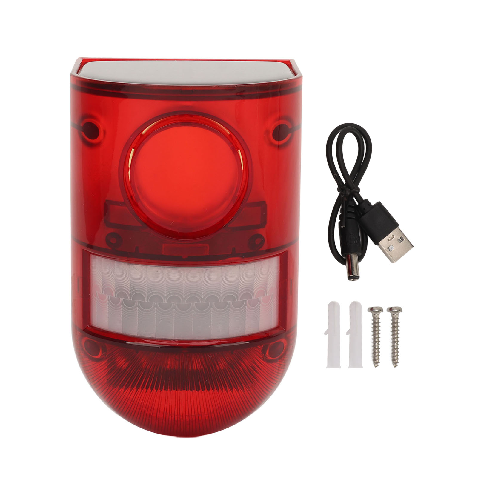 Outdoor Lighting With Motion Sensor - Uniwersalny solarny alarm z czujnikiem ruchu