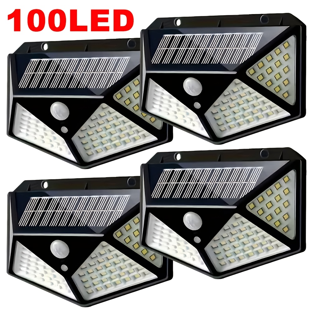 Outdoor Lighting Amazon - 100 LED Zewnętrzna Solarna Lampa Ogrodowa