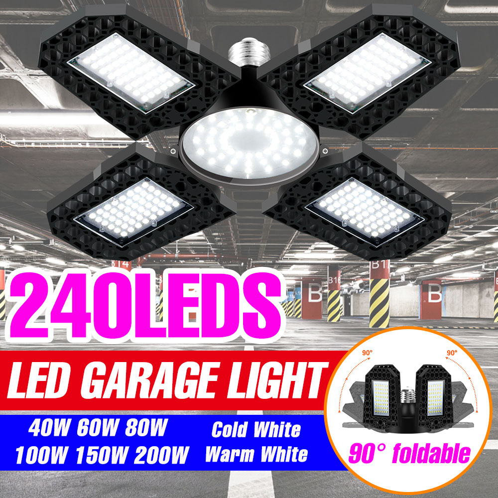 Outdoor Lighting Warehouse - 200W E27/E26 LED światła garażowe lampa