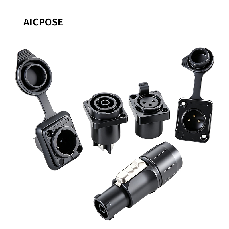Outdoor Lighting Connectors - 10 szt. wodoodpornych złączy Powercon True