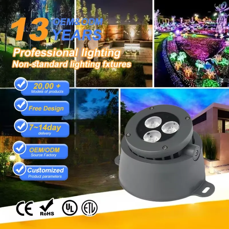 Led Flood Light - Zewnętrzne reflektory LED RGBW COB z