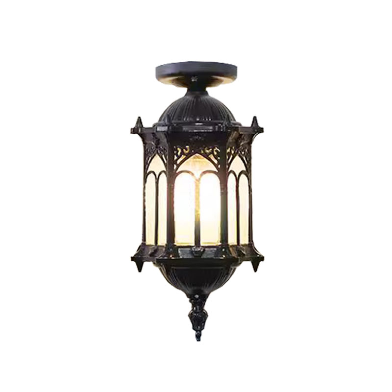 Outdoor Lighting Under Roof - Zewnętrzne wodoodporne drzwi wejściowe na dziedziniec,