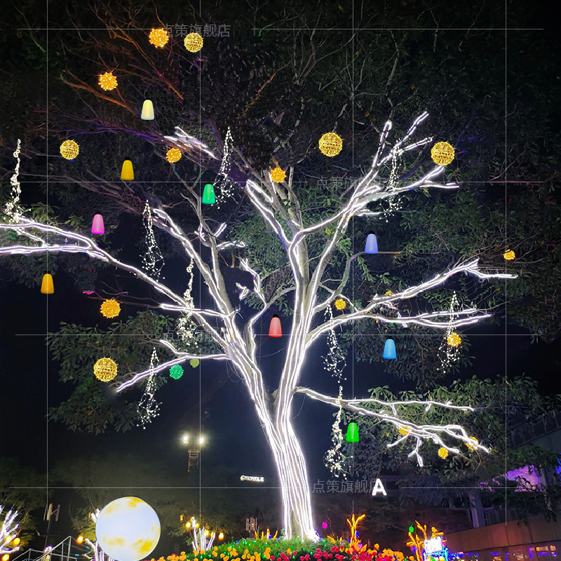 Lampiony szczęścia, woreczki z – Outdoor Lighting On Trees recenzja i cena