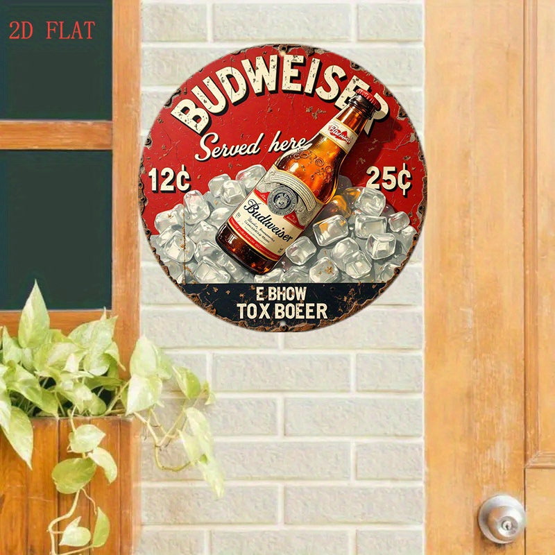 1 szt. Metalowy szyld ścienny  – Outdoor Lighting Logo recenzja i cena