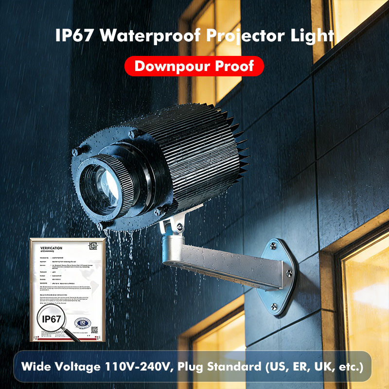 Niestandardowe Projektorowe La – Outdoor Lighting Logo recenzja i cena