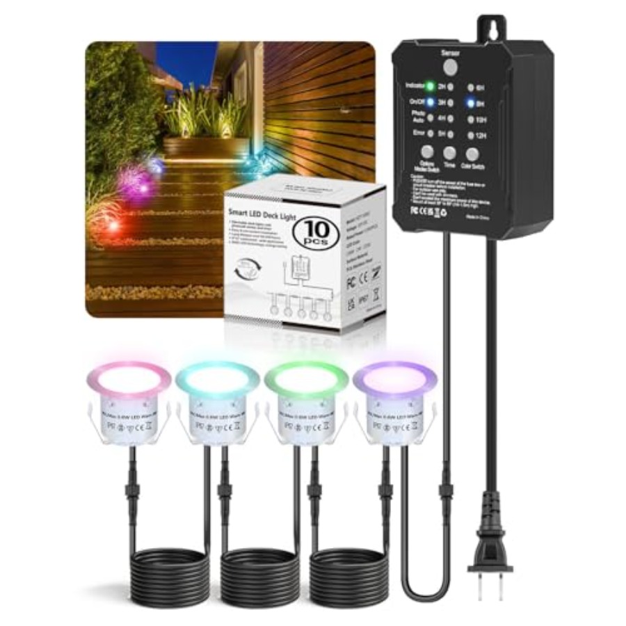 Zestaw oświetlenia RGB do tara – Outdoor Lighting Kit With Transformer recenzja i cena