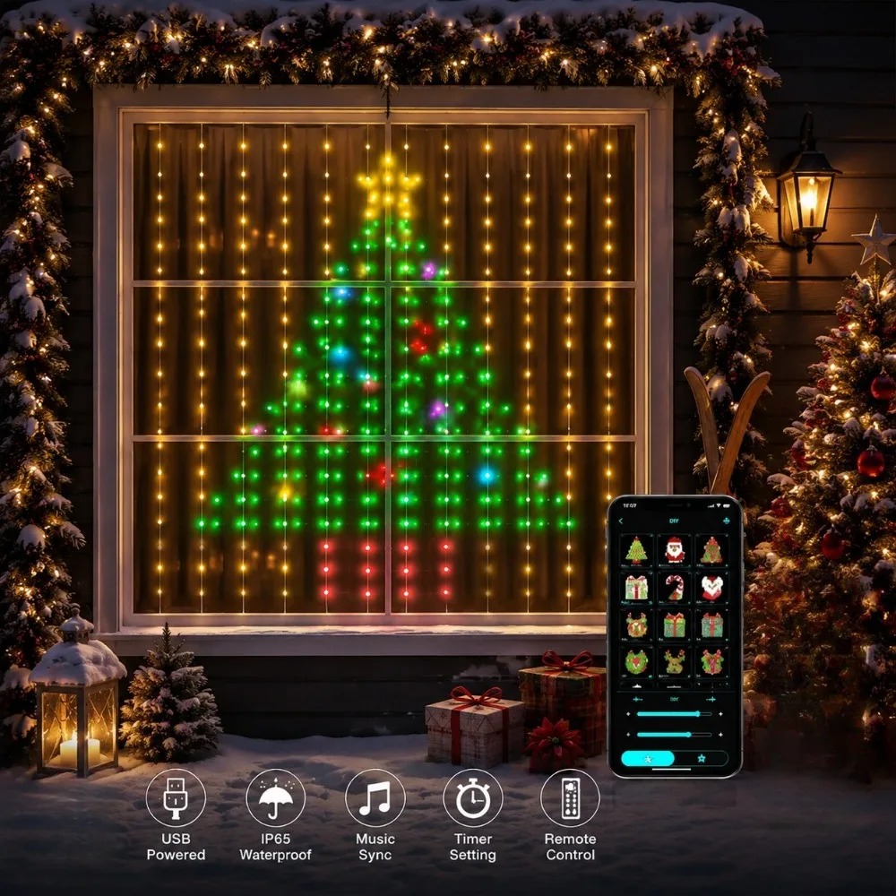 Zewnętrzne LED-owe zasłony świ – Wall Lighting Outdoor recenzja i cena