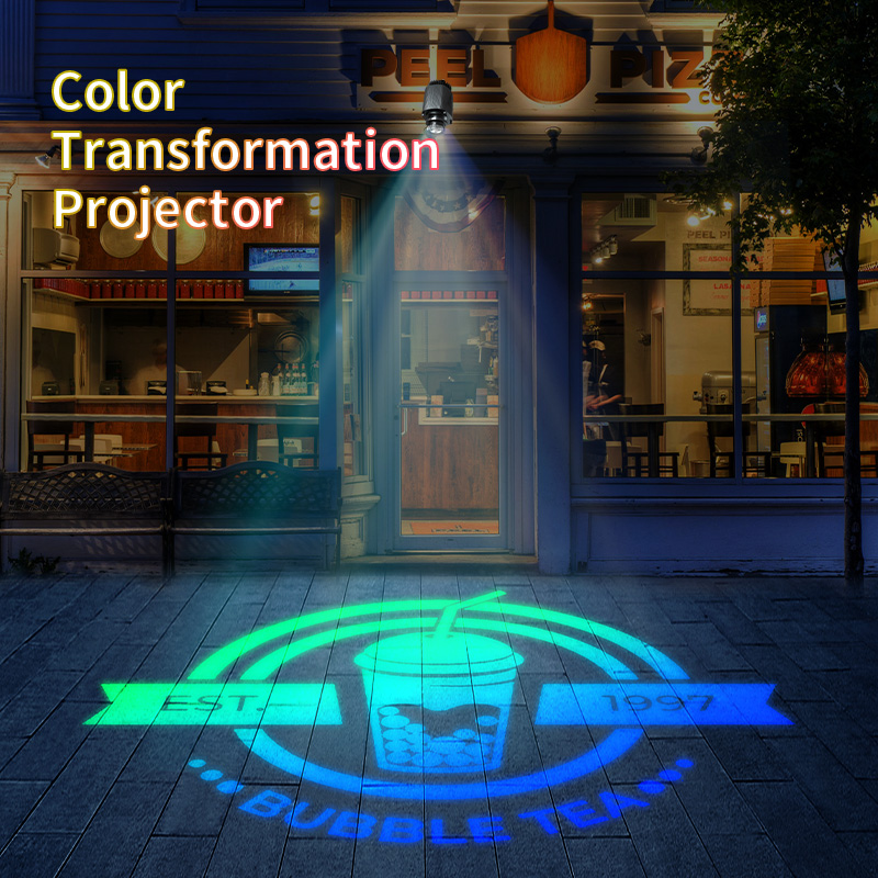 Projektor Gobo LED HD z możliw – Outdoor Lighting Logo recenzja i cena