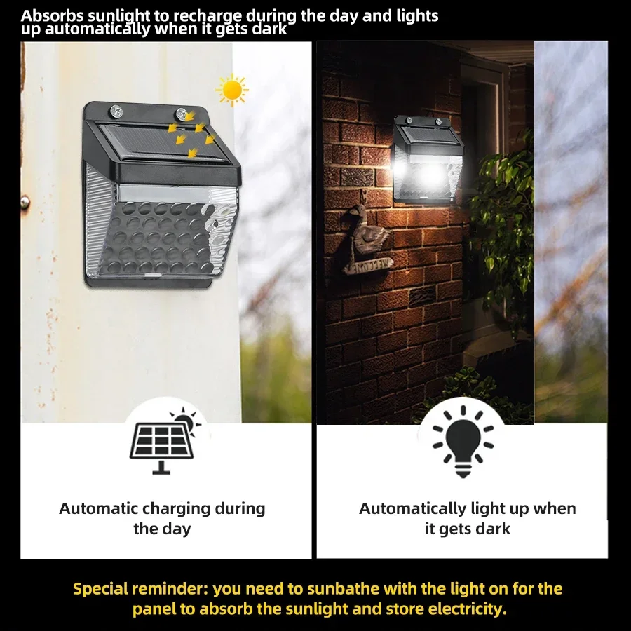 Lampa solarna LED z czujnikiem – Outdoor Lighting Setup recenzja i cena