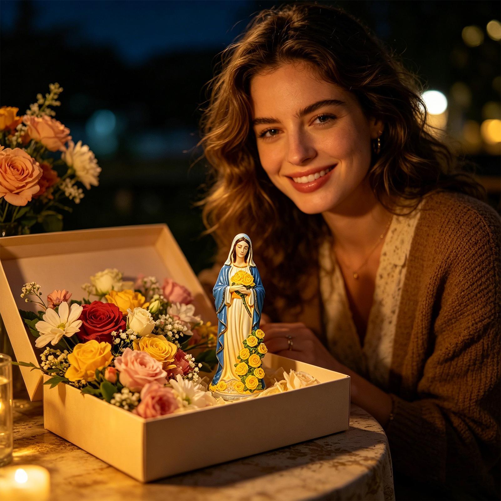 Statua Matki Boskiej zasilana  – Outdoor Lighting Manufacturers recenzja i cena