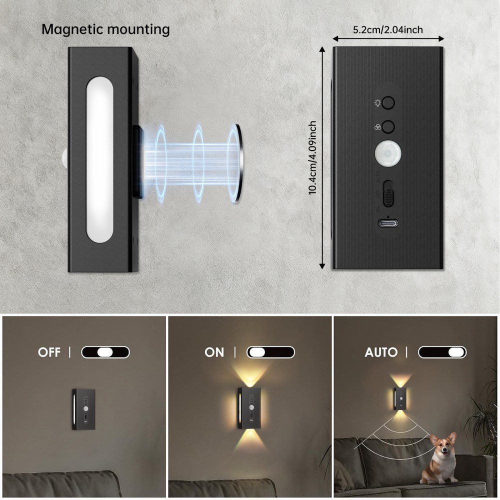 Zewnętrzne lampy LED typu wall – Outdoor Lighting With Motion Sensor recenzja i cena