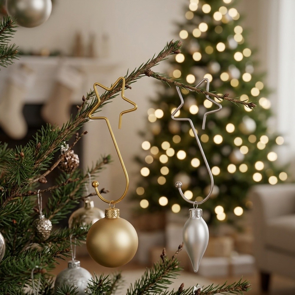 Haczyki w kształcie gwiazdek,  – Outdoor Lighting On Trees recenzja i cena