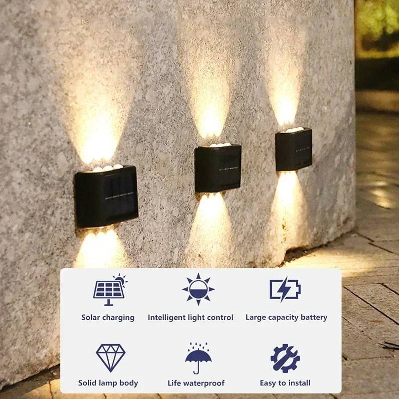 Zewnętrzna lampa solarna COB,  – Wall Lighting Outdoor recenzja i cena