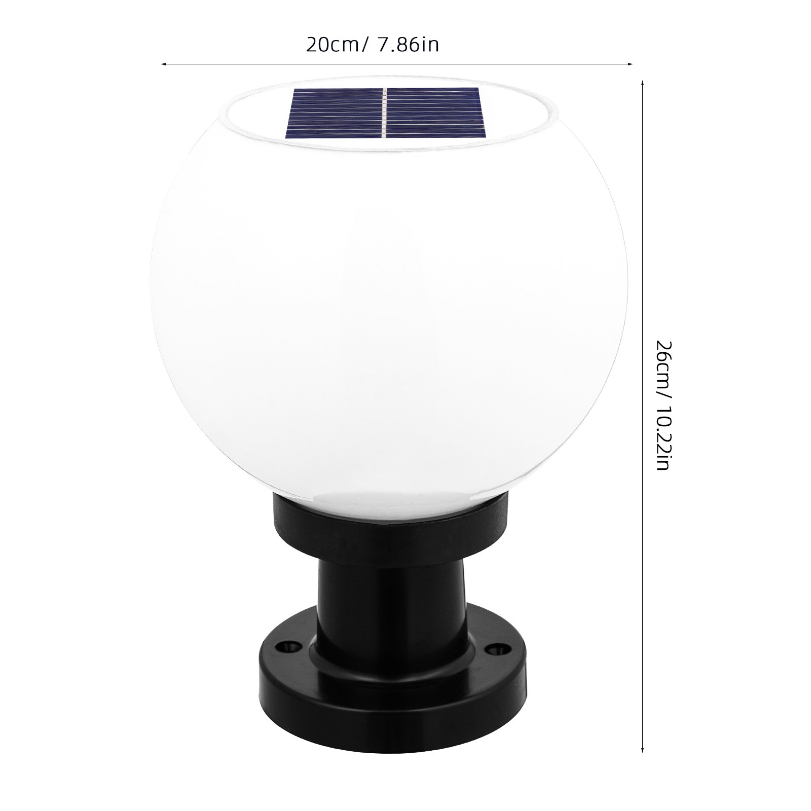 Okrągła lampa solarna LED na s – Wall Lighting Outdoor recenzja i cena