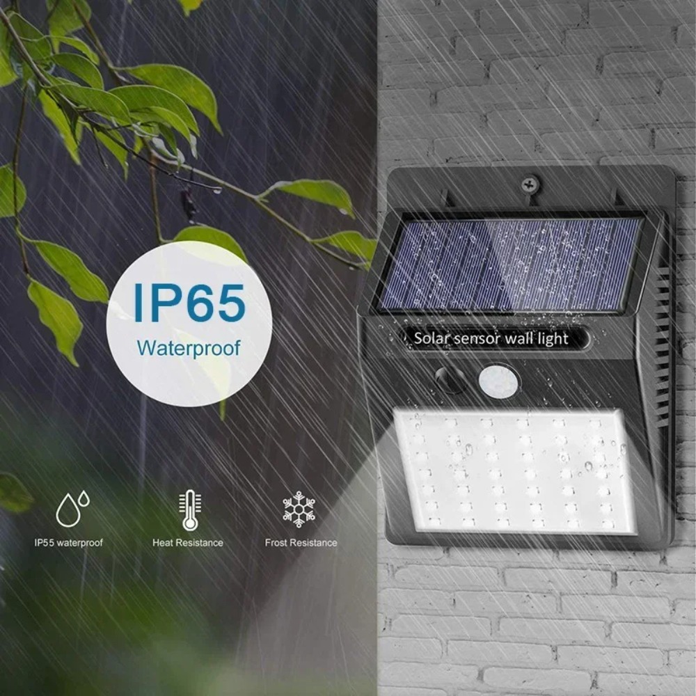Lampa solarna LED z czujnikiem – Outdoor Lighting With Motion Sensor recenzja i cena