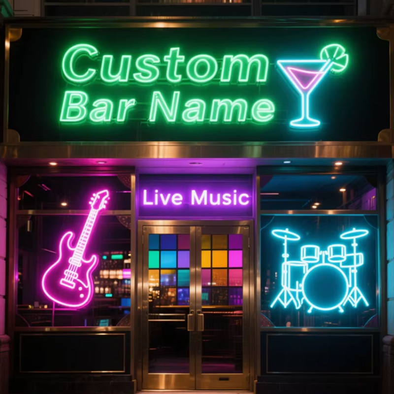 Personalizowane neonowe szyldy – Outdoor Lighting Logo recenzja i cena