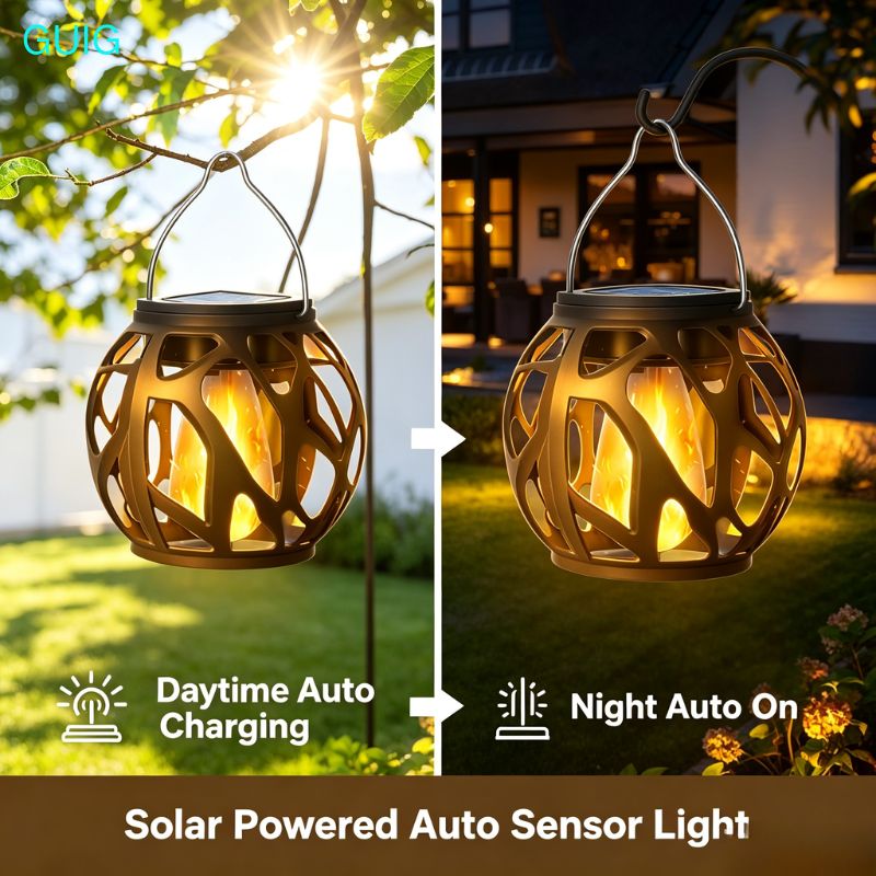 1/2/4 szt. Solarna Lampa Wiszą – Outdoor Lighting On Trees recenzja i cena
