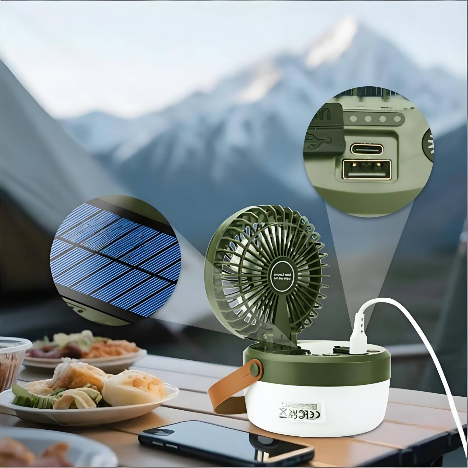 Solarna lampa kempingowa z wen – Outdoor Lighting Design recenzja i cena