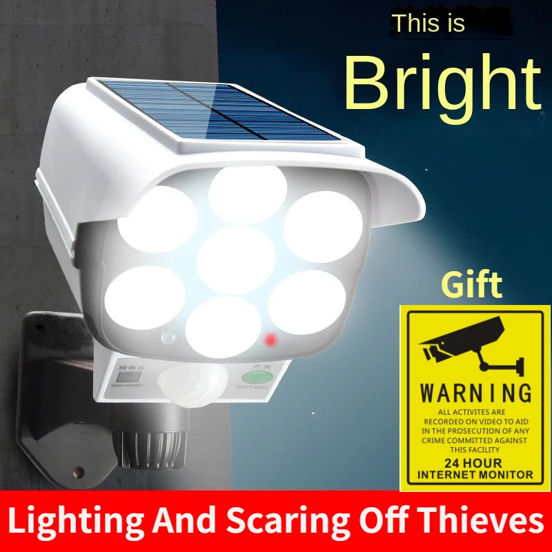 Zewnętrzna lampa słoneczna z c – Outdoor Lighting With Motion Sensor recenzja i cena