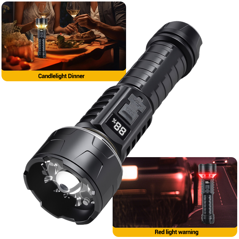 Latarka COB LED Akumulatorowa  – Outdoor Lighting Setup recenzja i cena