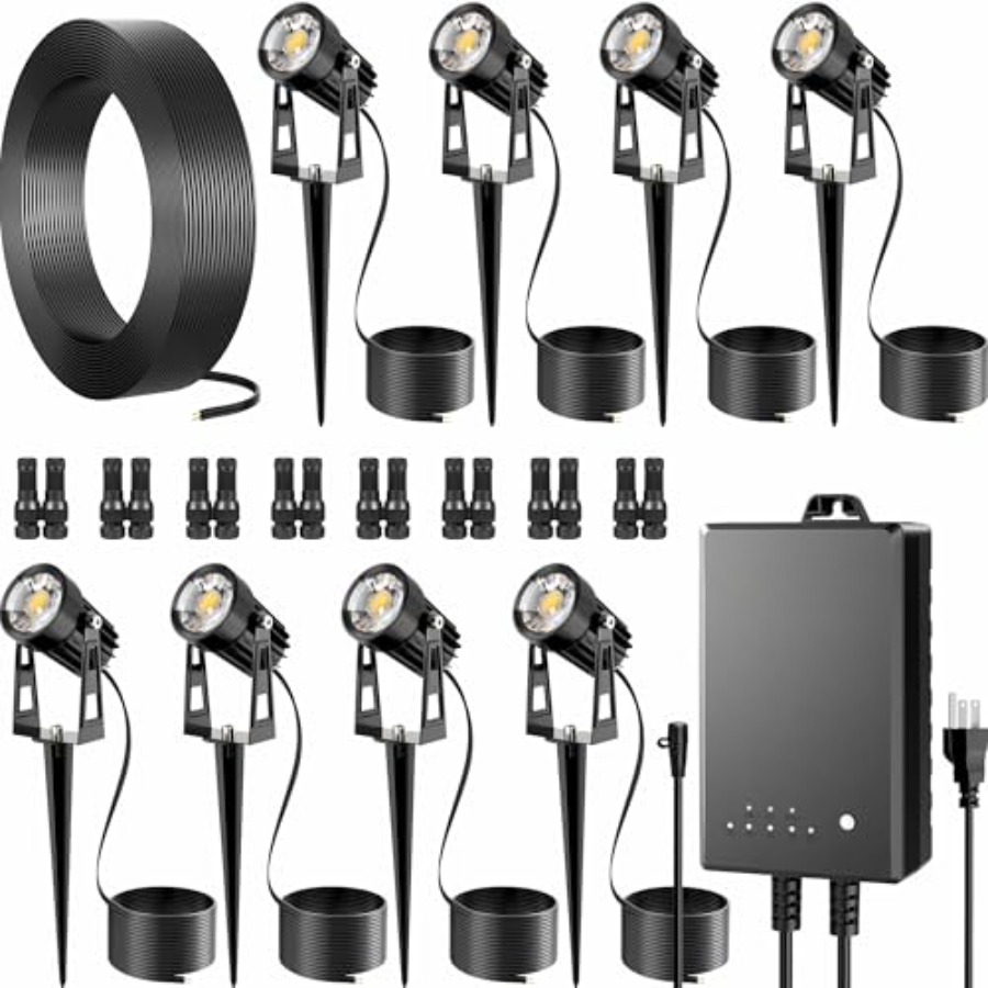 Kompletny zestaw oświetlenia k – Outdoor Lighting Kit With Transformer recenzja i cena