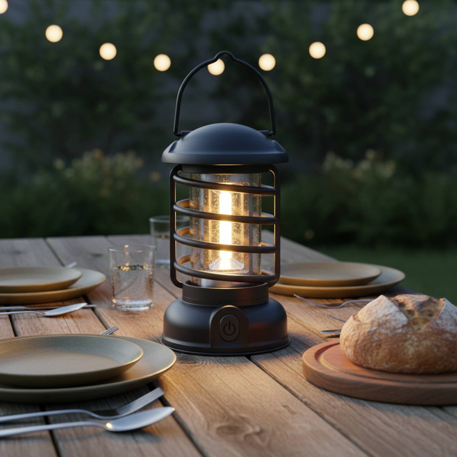 Retro Lampa Kempingowa z Dwoma – Outdoor Lighting Design recenzja i cena