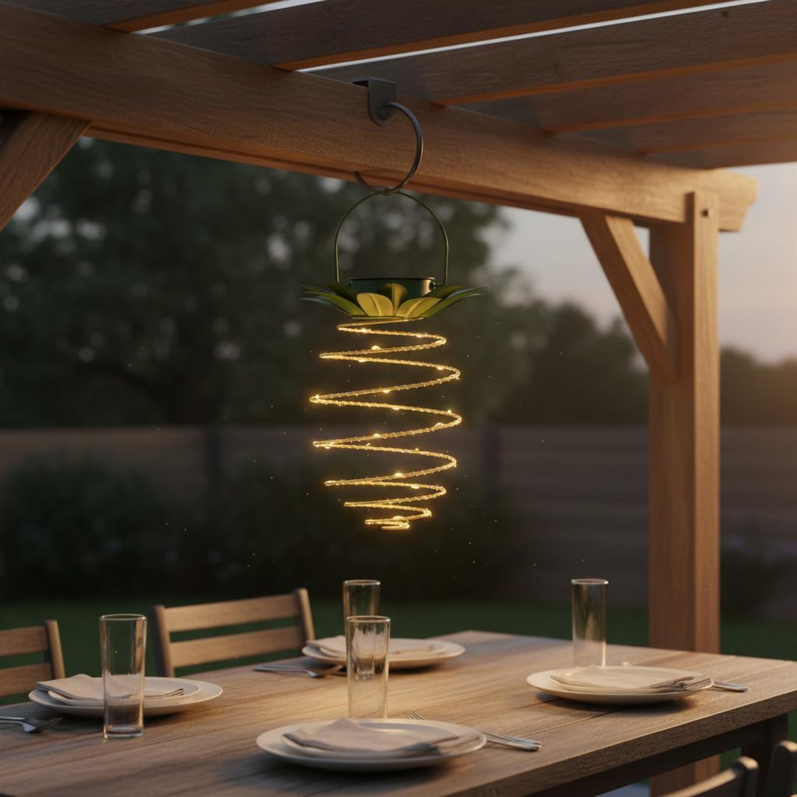 2 sztuki Solarnych Lamp Ananas – Outdoor Lighting Design recenzja i cena