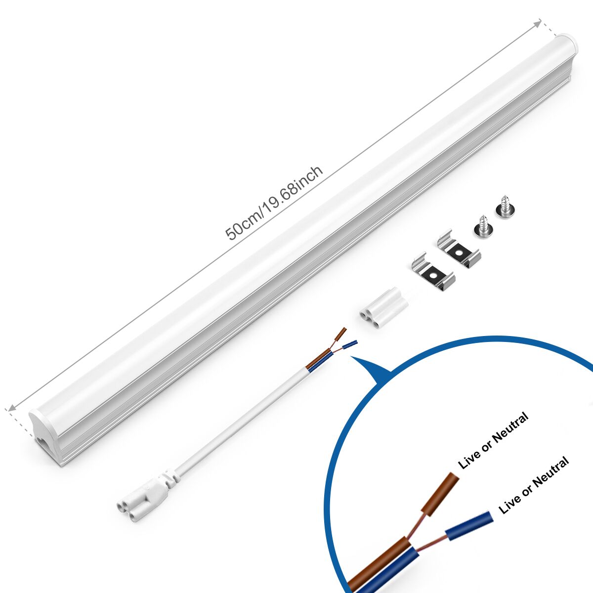 50CM T5 Aluminiowa świetlówka  – Outdoor Lighting Warehouse recenzja i cena