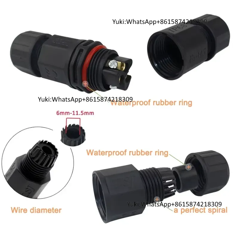 Wodoodporne złącze kablowe IP6 – Outdoor Lighting Connectors recenzja i cena