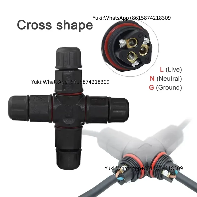 Wodoodporne złącze kablowe IP6 – Outdoor Lighting Connectors recenzja i cena