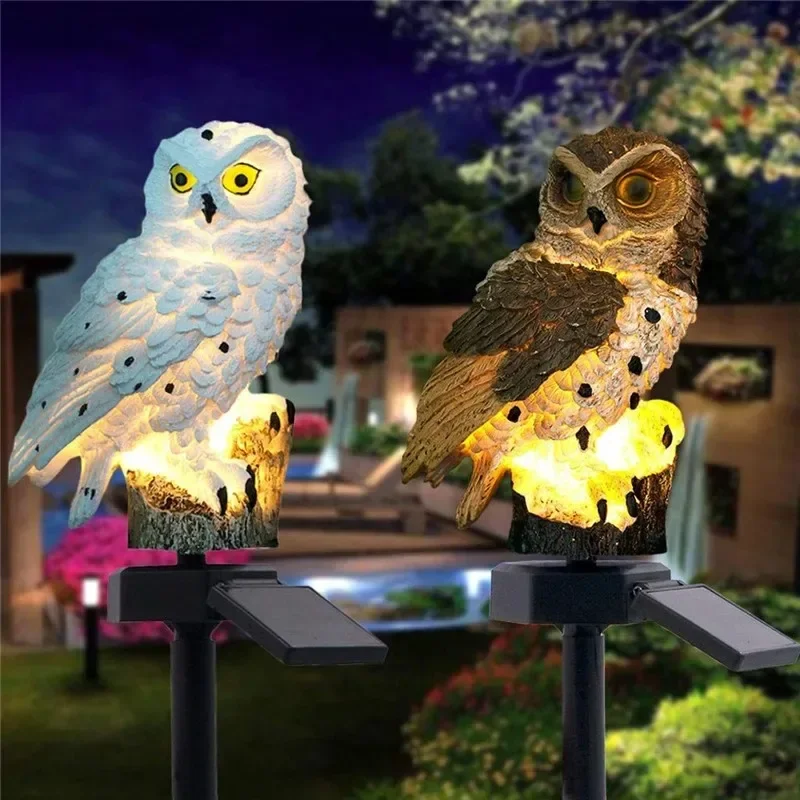 Solarna Statua Sowy, Lampa Ogr – Outdoor Lighting Setup recenzja i cena