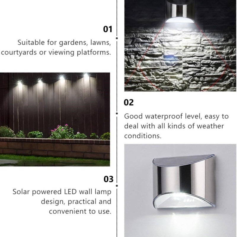 2 szt. Solarnych lamp ogrodowy – Outdoor Lighting Amazon recenzja i cena