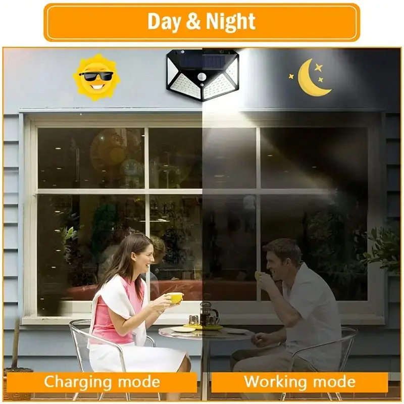 100 LED Zewnętrzna Solarna Lam – Outdoor Lighting Amazon recenzja i cena
