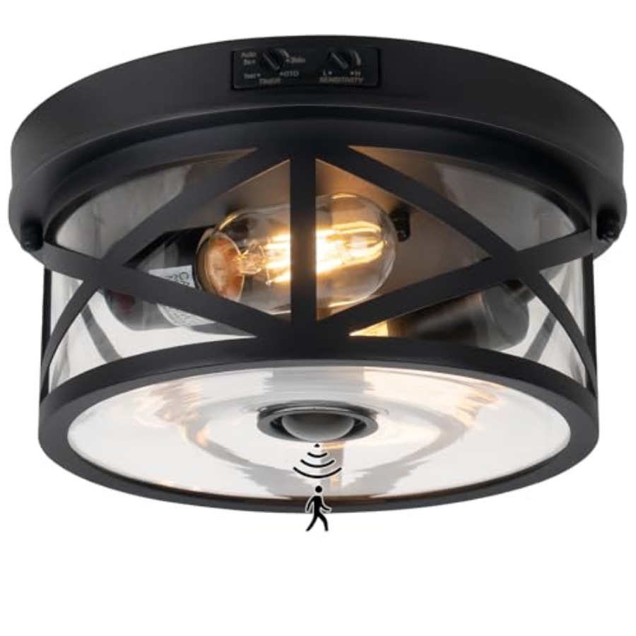 Zewnętrzna lampa sufitowa z cz – Outdoor Lighting With Motion Sensor recenzja i cena