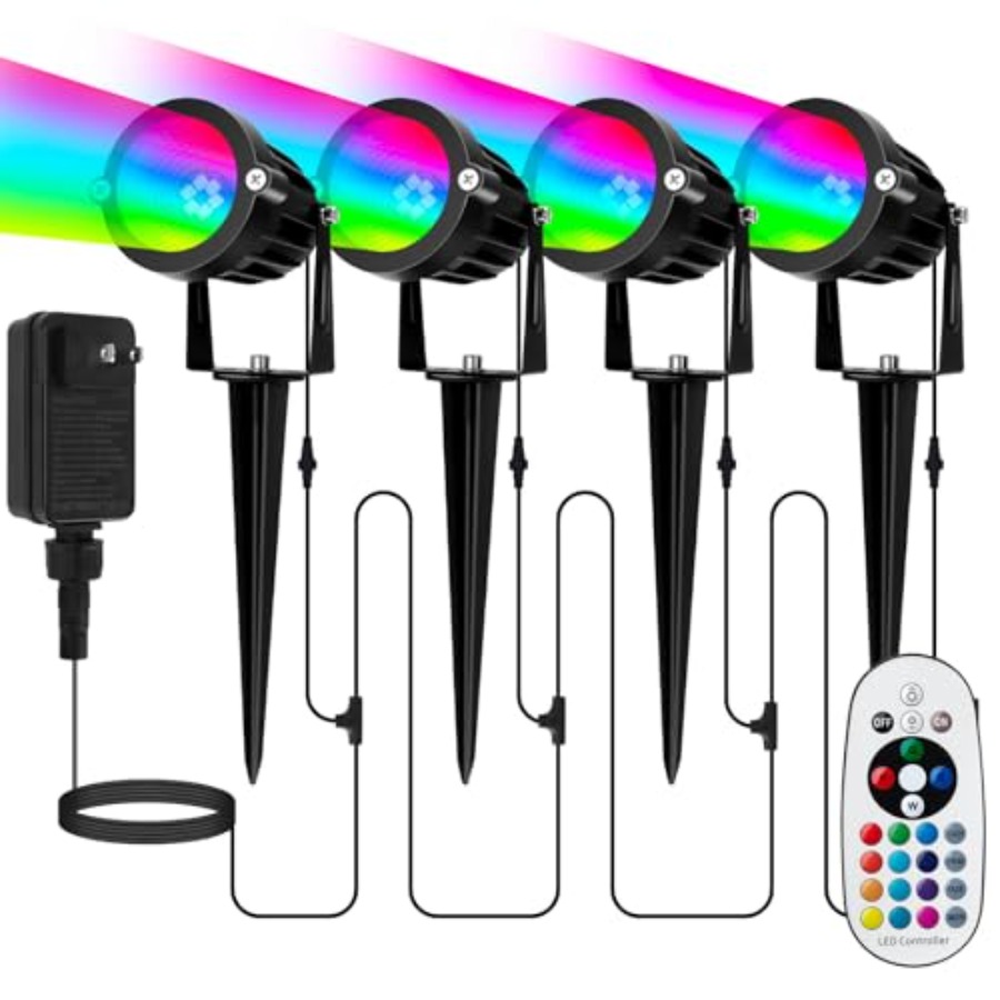 Reflektor zewnętrzny na Hallow – Outdoor Lighting Kit With Transformer recenzja i cena