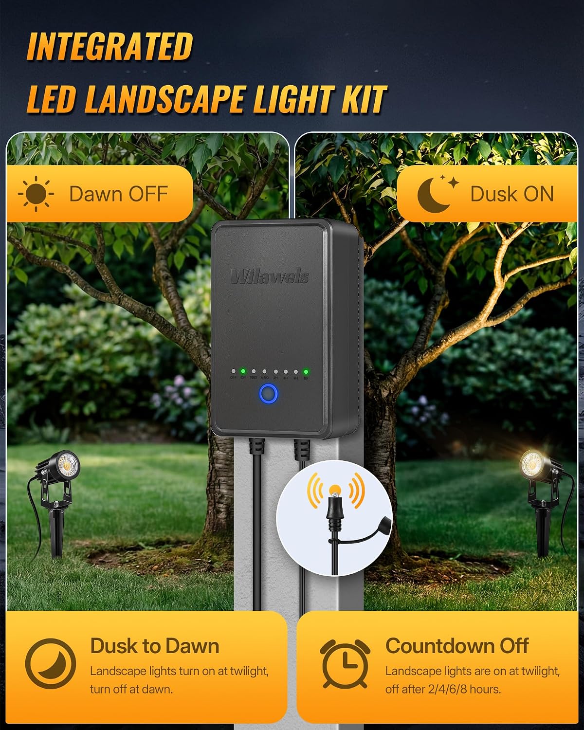 Zestaw oświetlenia LED do ogro – Outdoor Lighting Kit With Transformer recenzja i cena