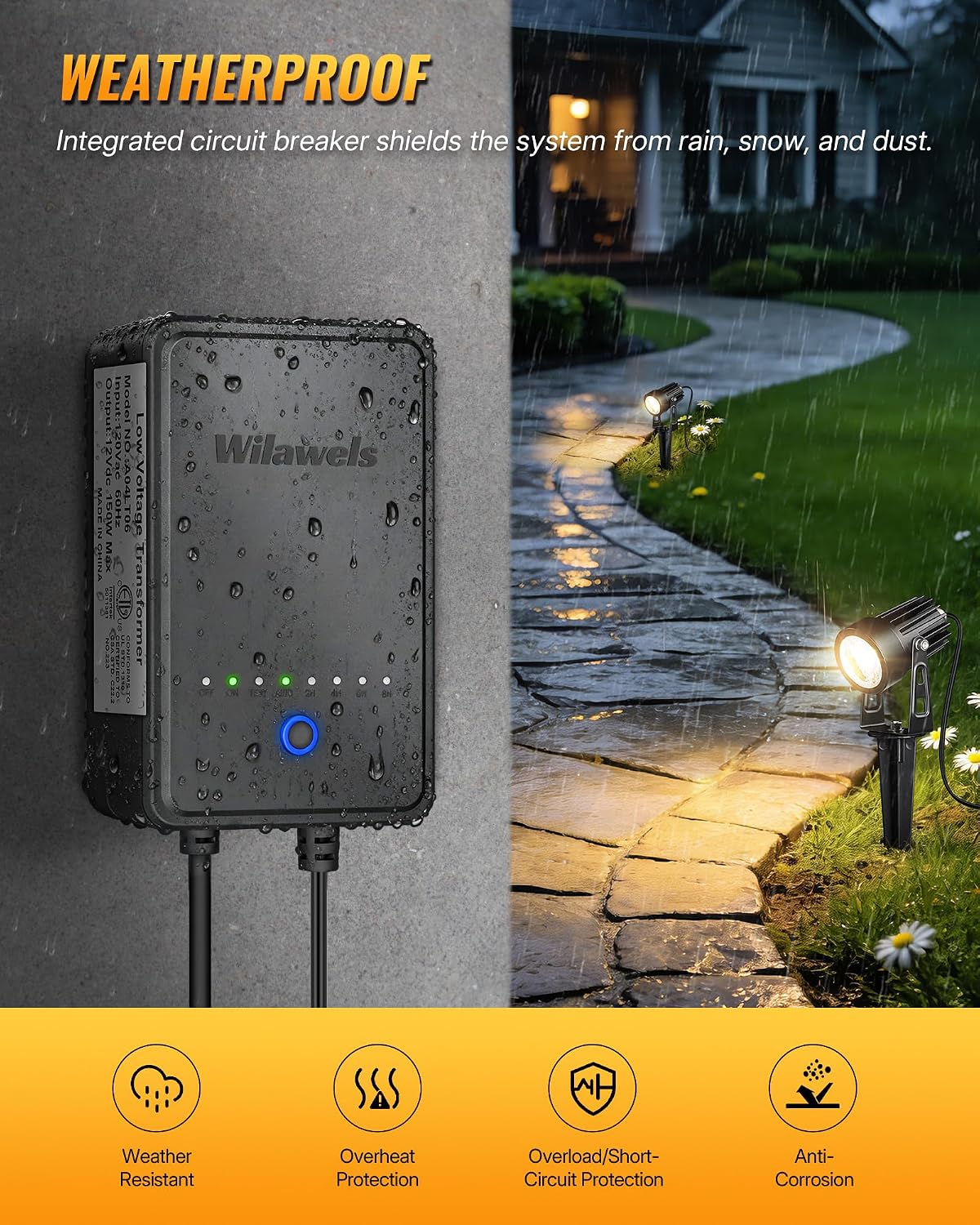 Zestaw oświetlenia LED do ogro – Outdoor Lighting Kit With Transformer recenzja i cena