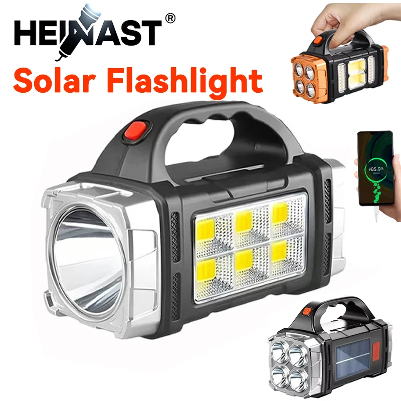 Mocna latarka ręczna ładowana  – Led Flood Light recenzja i cena