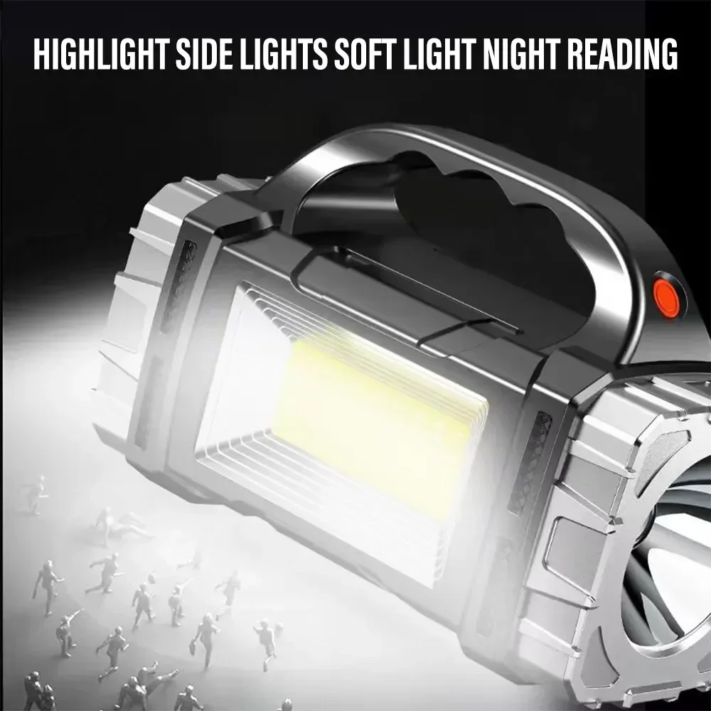 Mocna latarka ręczna ładowana  – Led Flood Light recenzja i cena