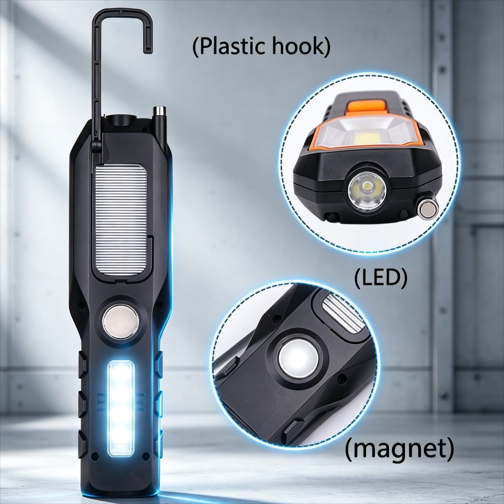 Nowa lampa robocza LED z wbudo – Outdoor Lighting Setup recenzja i cena