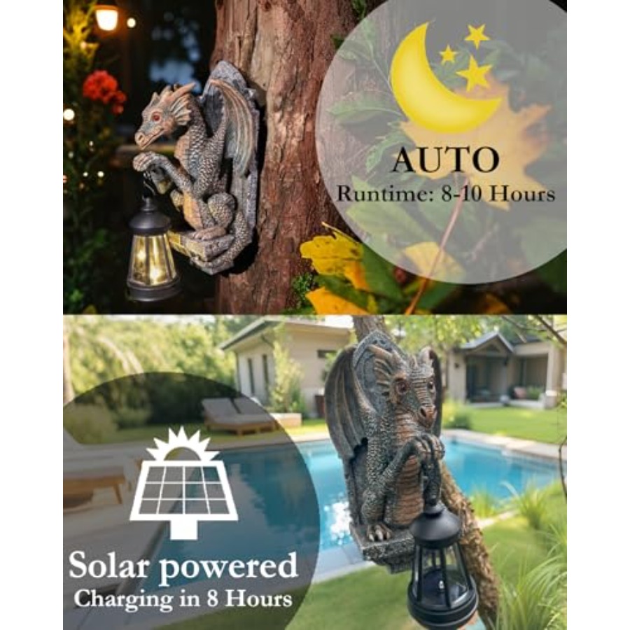 Lampion solarny w kształcie sm – Outdoor Lighting On Trees recenzja i cena