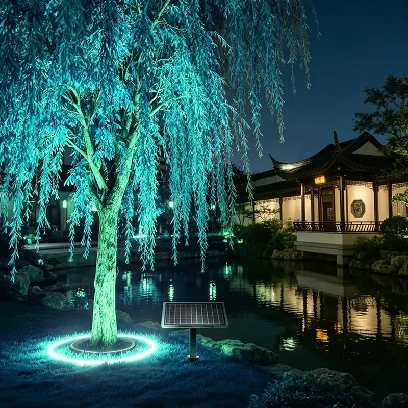 24W Solarne LED Obręczowe Oświ – Outdoor Lighting On Trees recenzja i cena