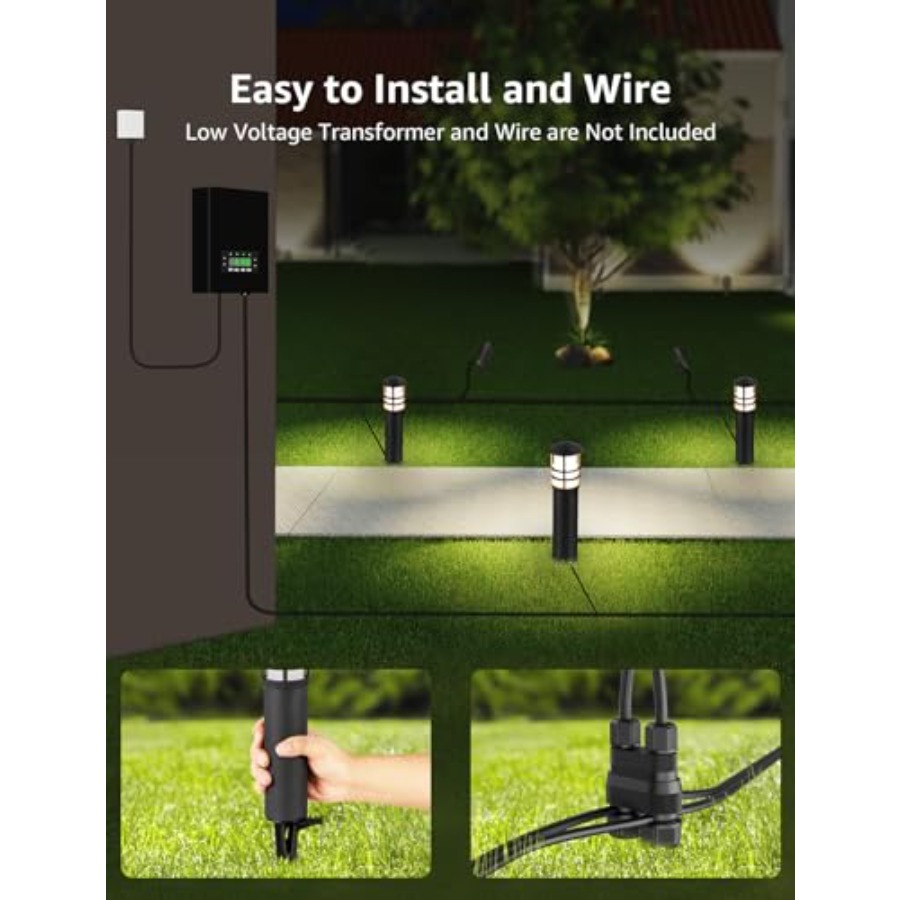 Zestaw 4 szt. Niskonapięciowyc – Outdoor Lighting Connectors recenzja i cena