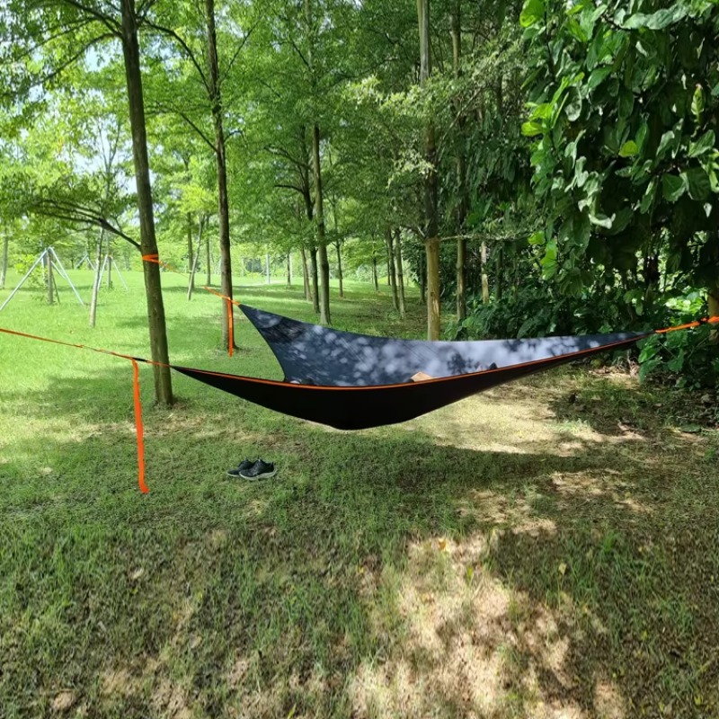Hamak trójkątny na kemping, sk – Outdoor Lighting On Trees recenzja i cena