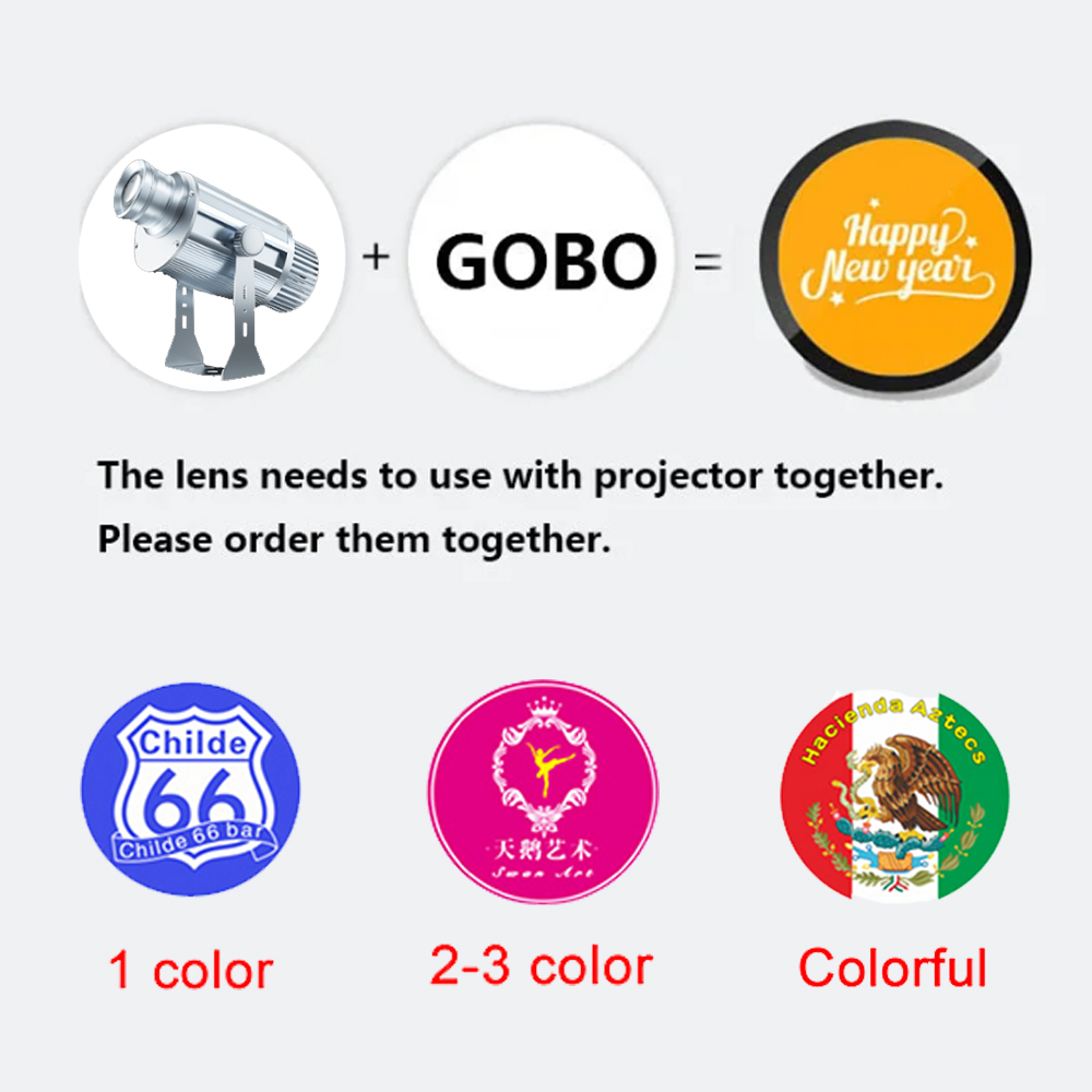 Zewnętrzny projektor LED Gobo  – Outdoor Lighting Logo recenzja i cena